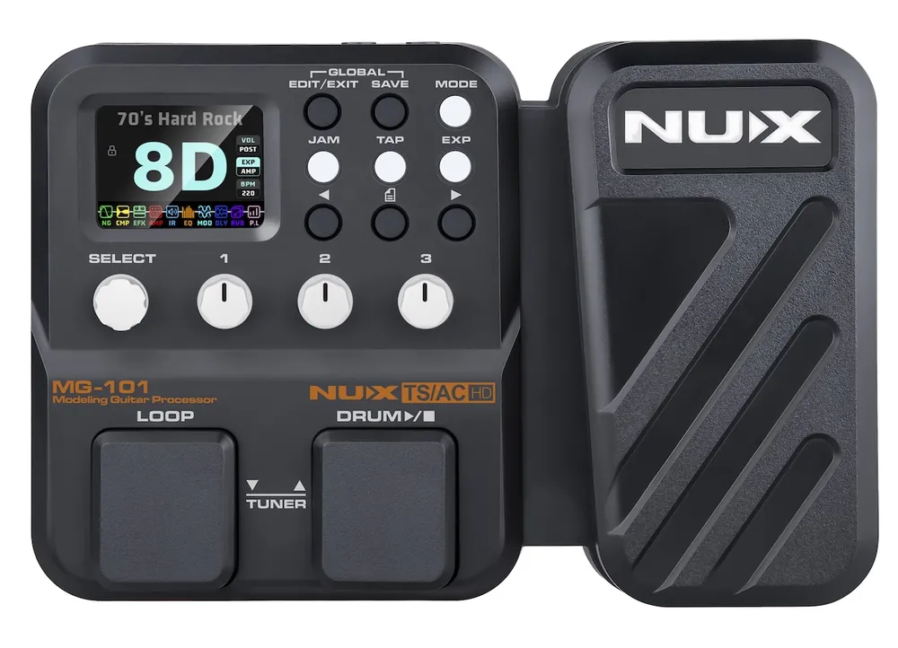 Highlight NUX MG101 Multieffekt für Gitarre