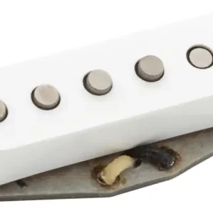 Versand Am Gleichen Tag SEYMOUR DUNCAN SANTIIR-SSCB Antiquity 2 Retrospec'd Surfer Strat Bridge Pickup, weiss