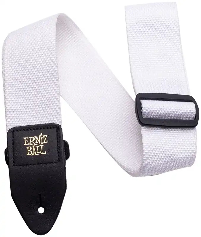ERNIE BALL 4036 Polypro Nylon Gitarrengurt (50mm), weiss Schnäppchen
