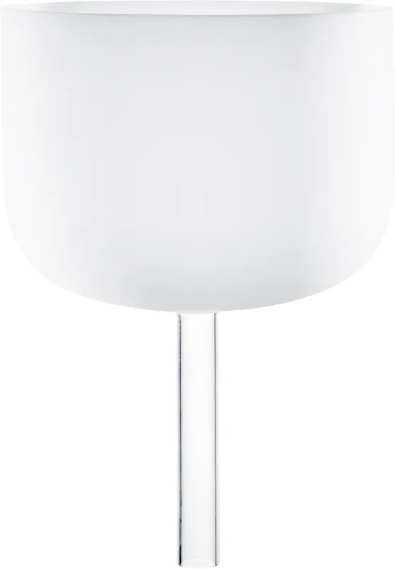 MEINL CSBH10F Sonic Energy Crystal Singing Bowl Kristallklangschale 10Zoll/25cm, F4, Herzchakra Billig