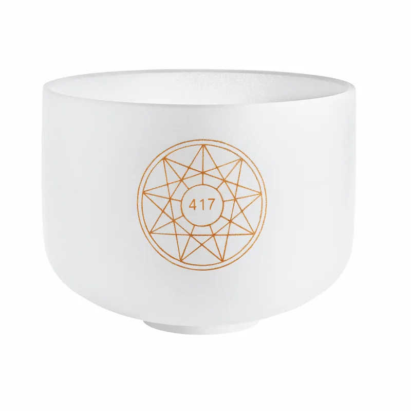 Begrenztes Angebot MEINL SOLCSB10-417 Sonic Energy Solfeggio Kristallklangschale, Re 417 Hz, 10Zoll
