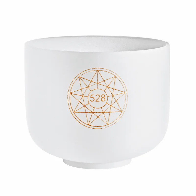 Markenware MEINL SOLCSB8-528 Sonic Energy Solfeggio Kristallklangschale, Mi 528 Hz, 8Zoll