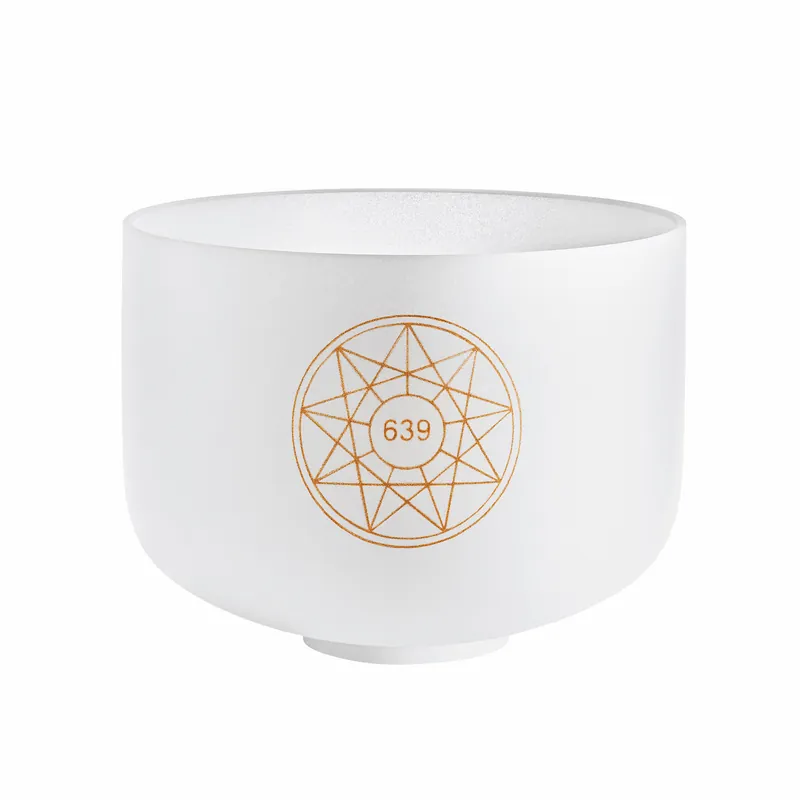 MEINL SOLCSB10-639 Sonic Energy Solfeggio Kristallklangschale, Fa 639 Hz, 10Zoll Neuheit