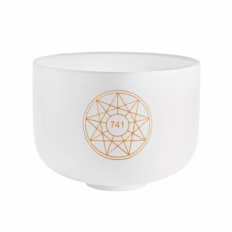 MEINL SOLCSB10-741 Sonic Energy Solfeggio Kristallklangschale, Sol 741 Hz, 10Zoll Letzte Chance
