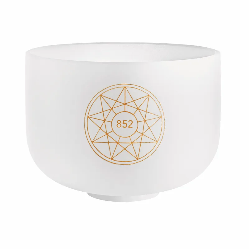 MEINL SOLCSB10-852 Sonic Energy Solfeggio Kristallklangschale, La 852 Hz, 10Zoll Garantierte Lieferung