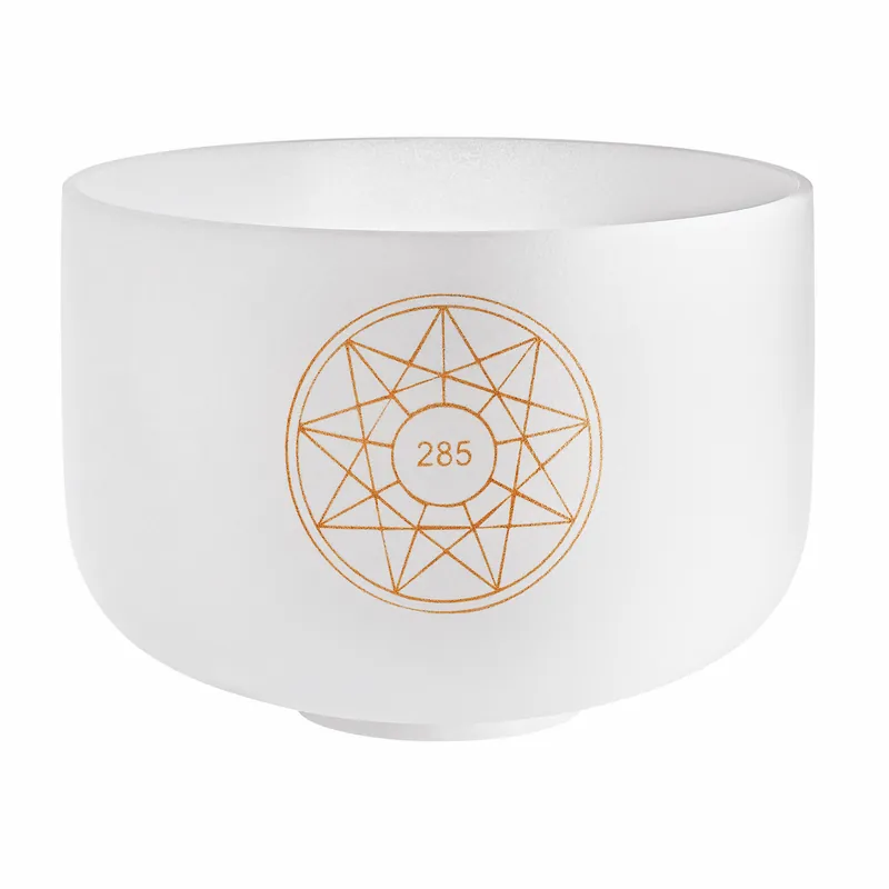 MEINL SOLCSB12-285 Sonic Energy Solfeggio Kristallklangschale, 285 Hz, 12Zoll Geprüft