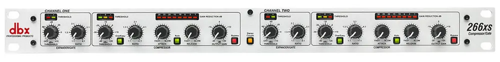 DBX 266XS 2-Kanal Kompressor, Expander und Gate Direkt Vom Hersteller