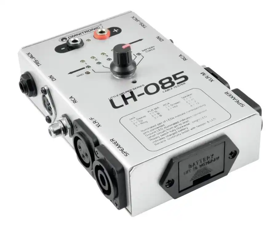 Online Kaufen OMNITRONIC LH-085 Kabeltestersystem