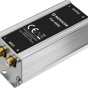MONACOR FGA-40HQ Massetrennfilter für HiFi und Beschallung Nur Für Kurze Zeit