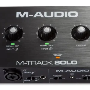 Sichere Zahlung M-AUDIO M-Track Solo USB Audio-Interface inkl. Softwarepaket