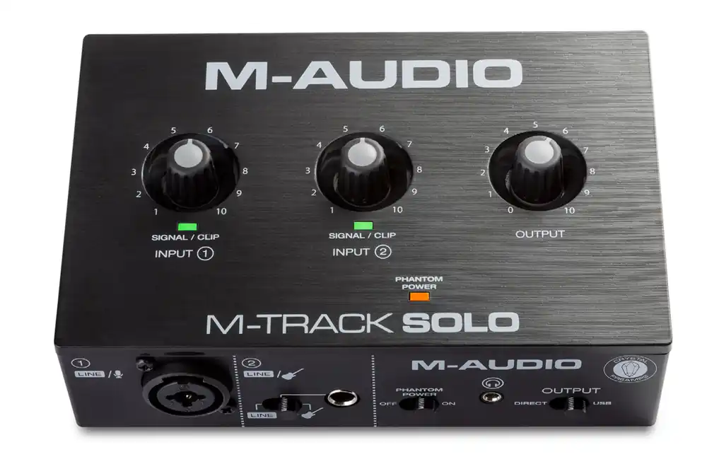 Sichere Zahlung M-AUDIO M-Track Solo USB Audio-Interface inkl. Softwarepaket