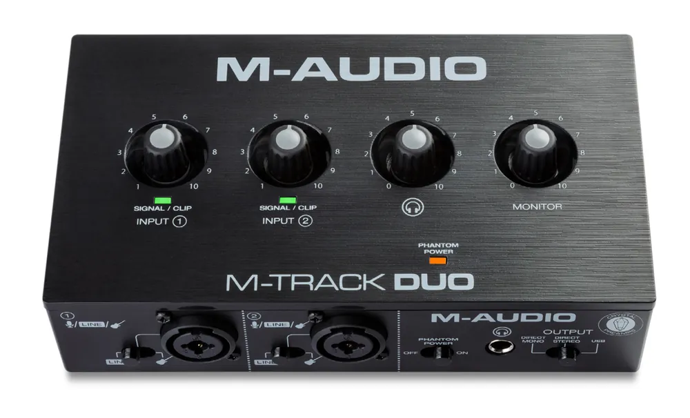 Mega-Angebot M-AUDIO M-Track Duo USB Audio-Interface inkl. Softwarepaket