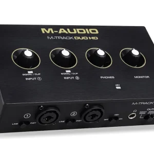 Kostenloser Versand M-AUDIO M-Track Duo HD USB-C Audio-Interface inkl. Essentials Software Bundle