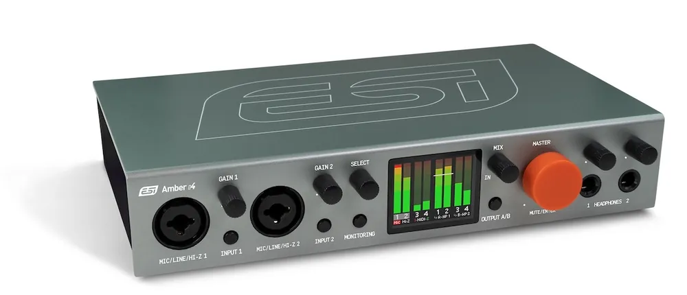 ESI Amber i4 USB-C Audio-Interface inkl. Software Neue Kollektion