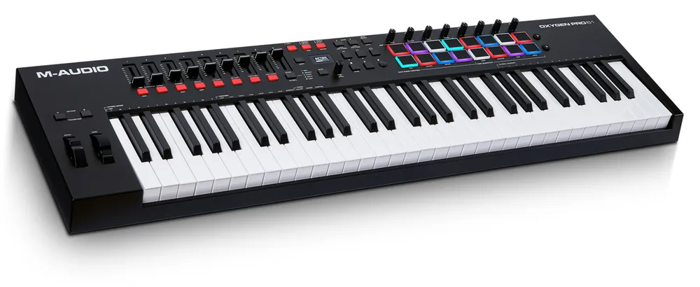 M-AUDIO Oxygen Pro 61 USB MIDI-Keyboard Geprüft