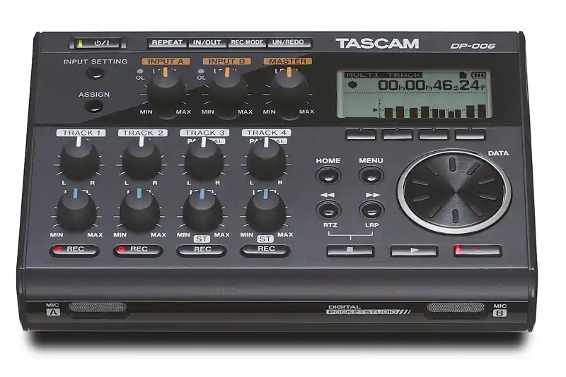 TASCAM DP-006 Digitales 6-Spur-Pocketstudio Online Kaufen