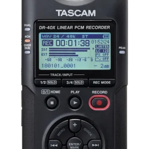 TASCAM DR-40X 4-Spur-Audiorecorder und USB-Interface Top-Preis