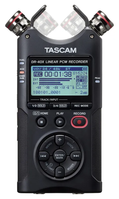 TASCAM DR-40X 4-Spur-Audiorecorder und USB-Interface Top-Preis