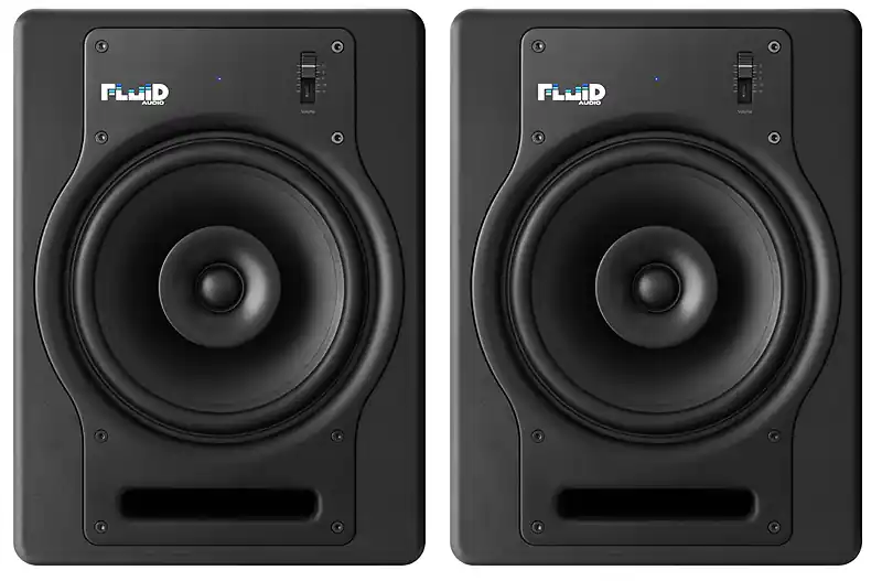 Angebot FLUID AUDIO FX8 aktiv 130Watt/8Zoll Studio-Nahfeldmonitore (Paar), black / B-Ware