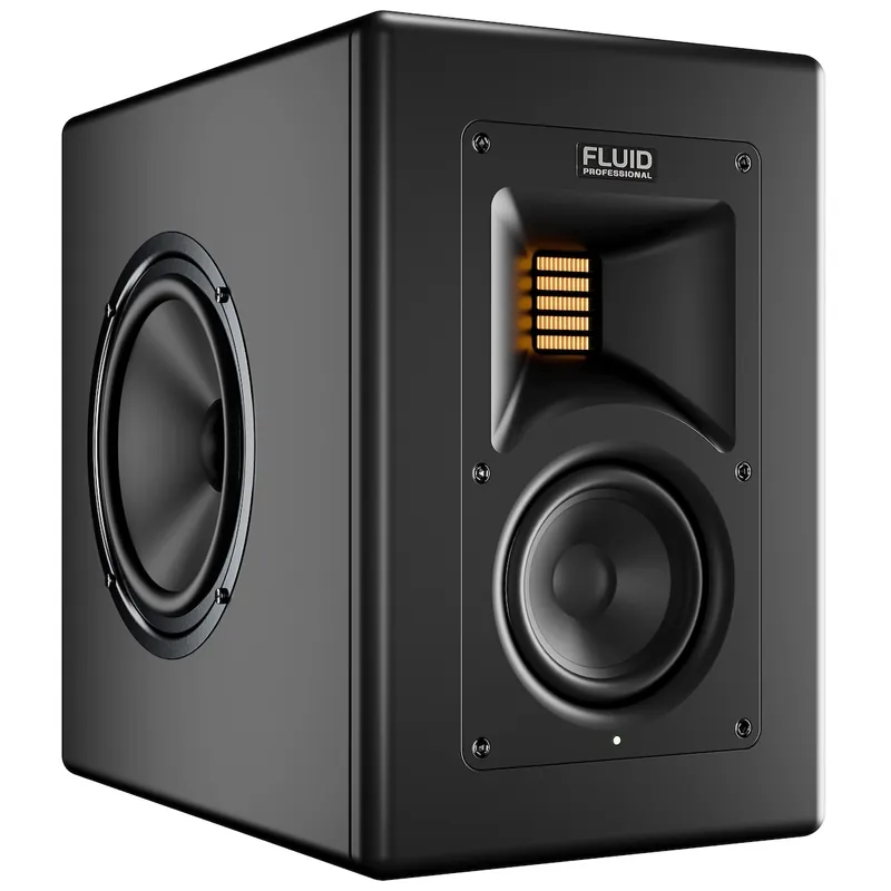 FLUID AUDIO Image 1 BK aktiv 475 Watt/6,5Zoll Studio-Nahfeldmonitore (Paar), schwarz Rabatt