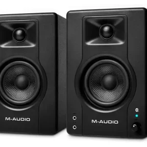 Must-Have M-AUDIO BX3BT Studiophile (Paar) aktiv 3,5Z/2x25W Bluetooth Desktop-Monitore