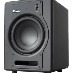 FLUID AUDIO F8S aktiv 200Watt/8Zoll Studio-Subwoofer, black Kostenloser Rückversand