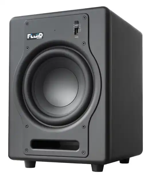 FLUID AUDIO F8S aktiv 200Watt/8Zoll Studio-Subwoofer, black Kostenloser Rückversand