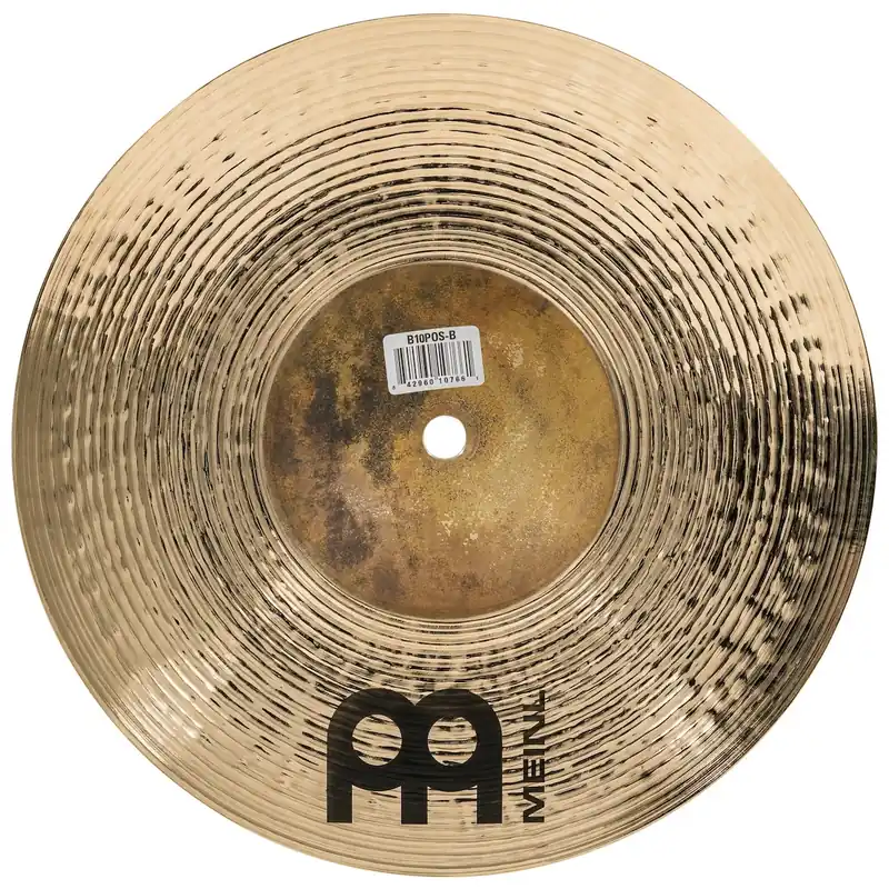 Versand Am Gleichen Tag MEINL B10POS-B Byzance Brilliant Polyphonic Splash Cymbal Becken 10 Zoll, brilliant/raw LIMITED RUN