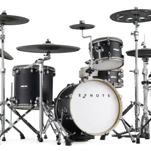 Echt EFNOTE Pro 500X Elektronisches Schlagzeug inkl. Rack, black oak