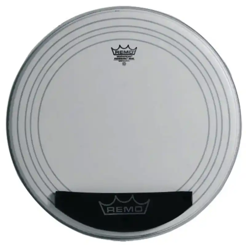 REMO PW-1118-00 Powersonic weiss rau 18 Zoll Schlagfell, Bassdrum. Erste Wahl vieler Drummer. Meistverkauft