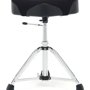 Letzte Chance GIBRALTAR 9608-HM Drum Throne Schlagzeughocker Sattelsitz, schwarz