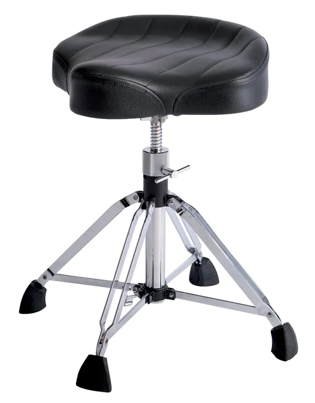 GIBRALTAR 9908 Drum Throne Schlagzeughocker, Sattelsitz, schwarz Sonderaktion