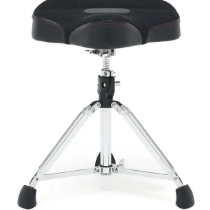 Nur Für Kurze Zeit GIBRALTAR 9608-MW2T Drum Throne Schlagzeughocker, Sattelsitz, schwarz
