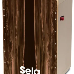 Top-Preis SELA SE 106 CaSela Pro Dark Nut Professional Snare Cajon Snare On/Off-Mechanik