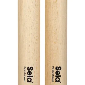 Heißes Angebot SELA SE 286 Buche 2-Tone Claves 25 Klanghölzer (Paar)