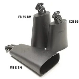 SONOR Orff MB-8 BM Mambo Bell 8 Zoll Latino Cowbell, matt schwarz Neu Im Sortiment
