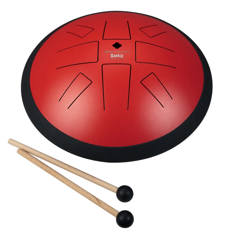 Jetzt Kaufen SELA SE 374 Melody Tongue Drum 10 C Pygmy Red Steeldrum inkl. Zubehör