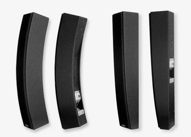 Seeburg L8-i Curved & Straight Cylindric Wave Radiators i-Version, 80° x 7°, 160 W AES, 16 O (4 O/64 O opt.) Direktkauf