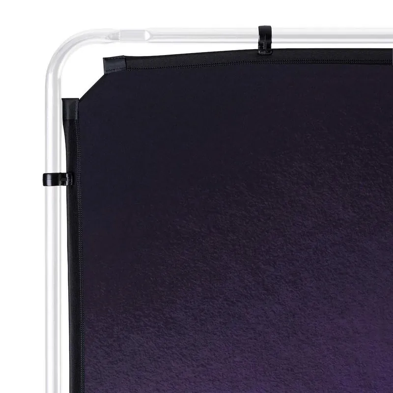 Manfrotto EzyFrame Vintage Hintergrundbespannung, 200 x 230 cm, Aubergine Finale Aktion
