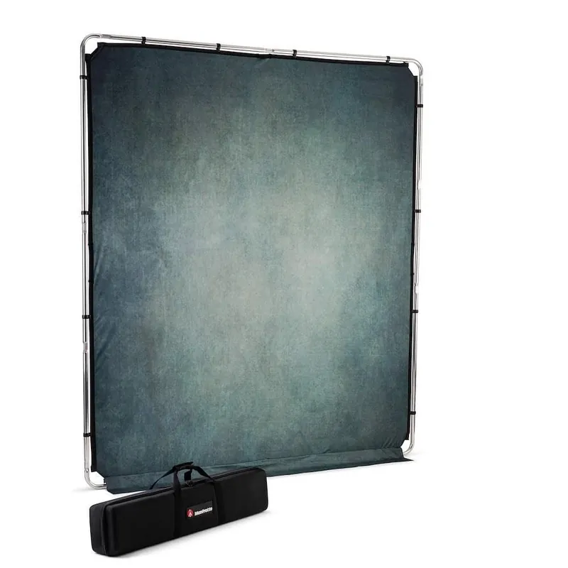 Manfrotto EzyFrame Vintage Hintergrund, 200 x 230 cm, Sage Ausverkauf