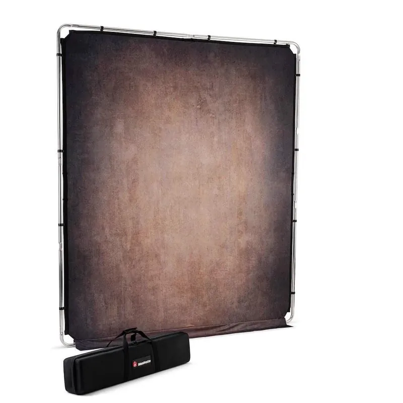 Online Kaufen Manfrotto EzyFrame Vintage Hintergrund, 200 x 230 cm, Walnut