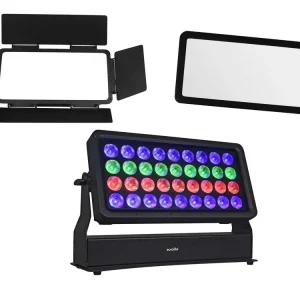 Jetzt Bestellen EUROLITE Set Multiflood Pro IP RGBW Wash MK2 + Dif