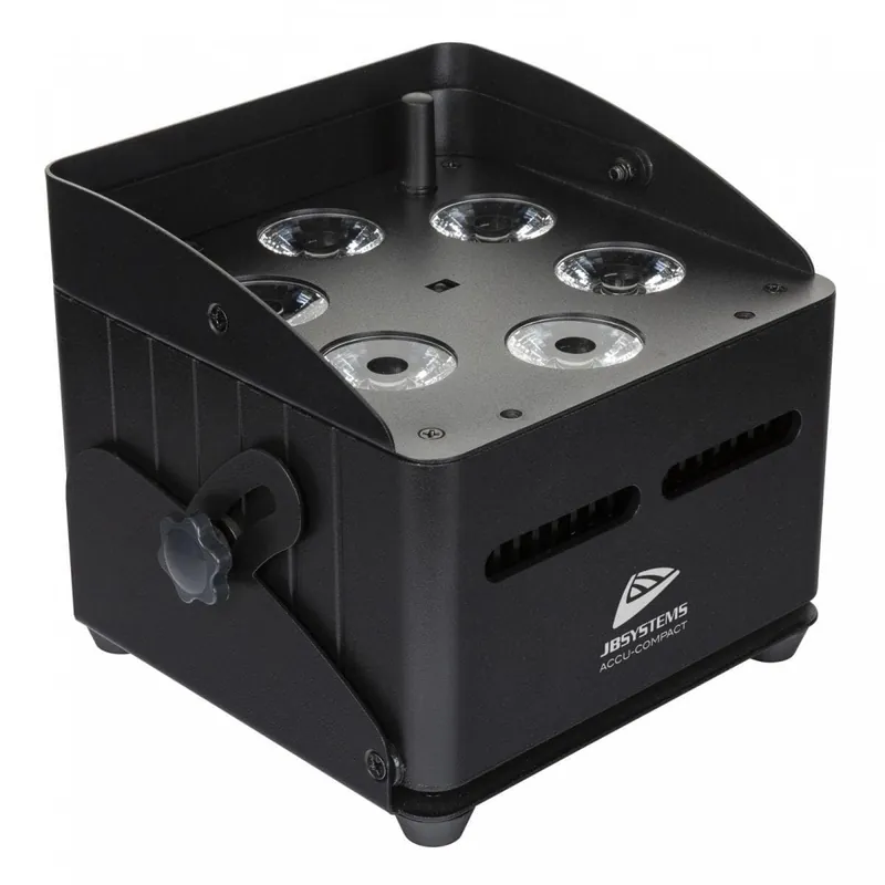 JB Systems ACCU-COMPACT Akku LED Scheinwerfer 6 x 10 Watt RGBWA Knallerangebot
