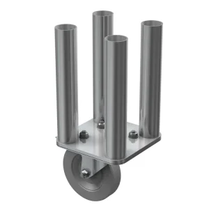 Global Truss Rollriser 4 Füße 120cm für GT Stage Deck Heißes Angebot