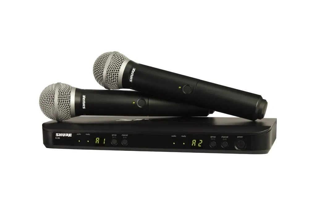 SHURE BLX288E / PG58 H8E Doppelempfänger zwei PG58 Angebot