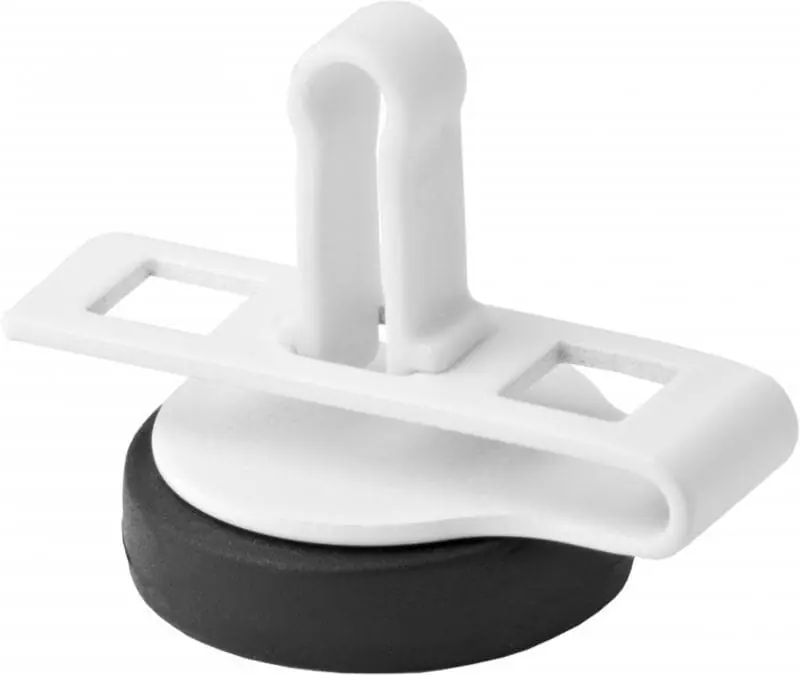 AKG H1 White - Set aus 5 Magnet-Clips zur Befestigung der MicoLite Lavaliermikrofone LC81 und LC82 a Markenprodukt
