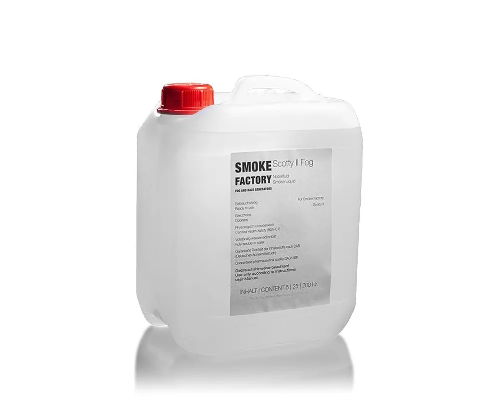 Smoke Factory Scotty II Fog 25-Ltr Kanister Spezialfluid für SCOTTY II Neu Im Sortiment