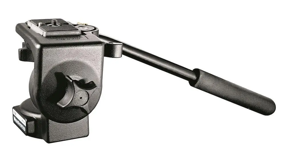 Neu Manfrotto 128RC - Micro Fluid Video-Neiger mit 200PL Schnellwechselplatte