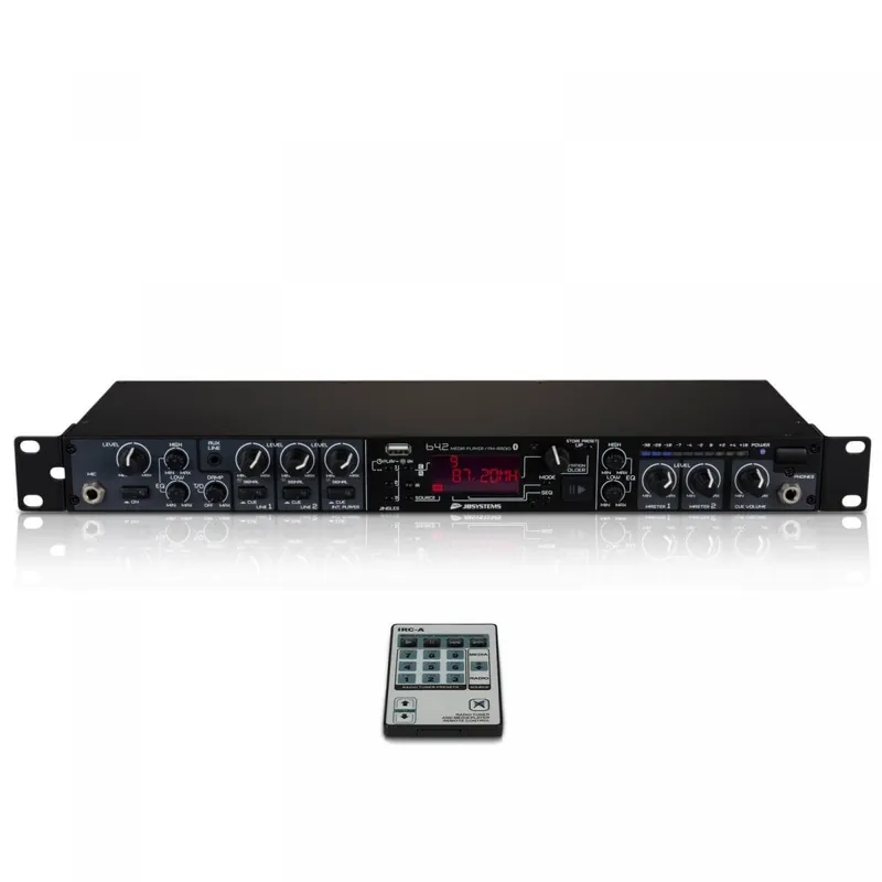 JB Systems - B4.2 MEDIAMIX, Audiomixer mit 2 Zonen, Radio, Bluetooth und USB-Player Online Kaufen