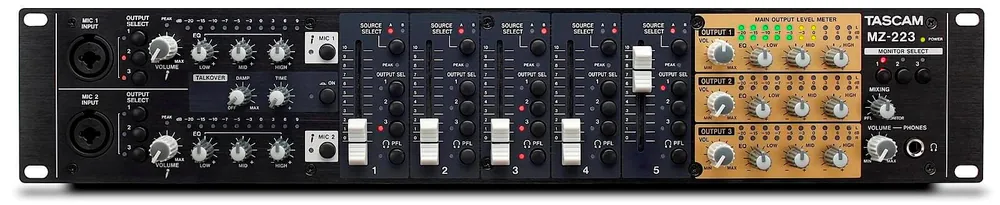 Tascam MZ-223 3-Zonen-Mischer für die Festinstallation Top-Angebot